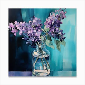 Lilac Flowers Canvas Print