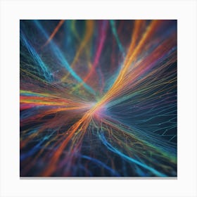 Abstract Fractal Image Canvas Print