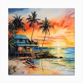 Island Impressions Canvas Print