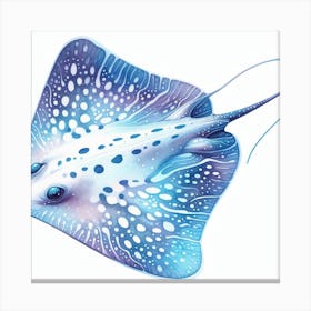 Electric Stingray 2 Canvas Print