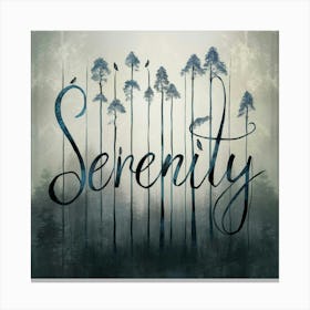 Serenity 2 Canvas Print