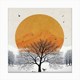 Winter Solstice 1 Canvas Print