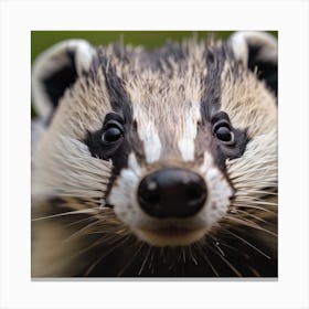 Badger Canvas Print