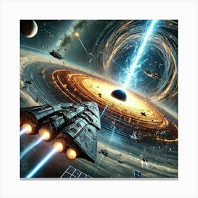 Event Horizon Lance Canvas Print