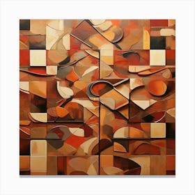 Abstract Painting Canvas Print