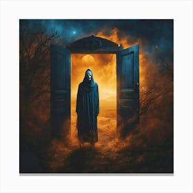 Ghost Figure Canvas Print