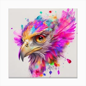 Colorful Eagle Canvas Print