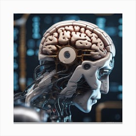 Artificial Intelligence 130 Canvas Print