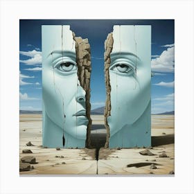 Face Of Love Canvas Print