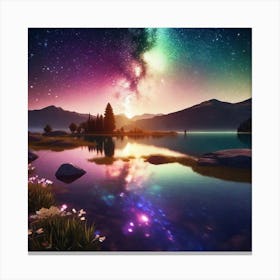 Milky Way 17 Canvas Print