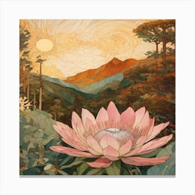 Lotus Canvas Print