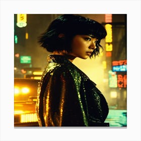 Ghost In The Shell Canvas Print