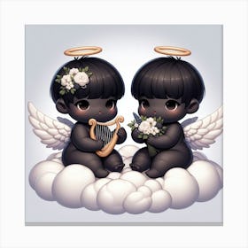 Angels Canvas Print