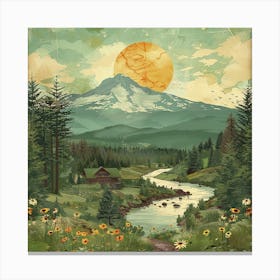 Mt Hood Canvas Print