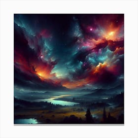 Nebula 130 Canvas Print