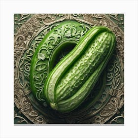 Russian Cucumbers Canvas Print