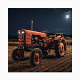 Farm Work Horse Canvas Print