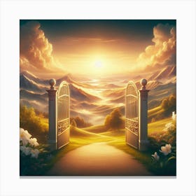 Gate To Heaven Canvas Print