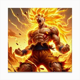 Dragon Ball Super Canvas Print