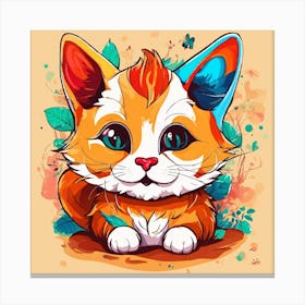 Kitty Cat 2 Canvas Print