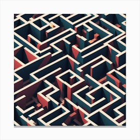 Maze 3 Canvas Print