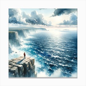 Cliffs Of Ireland Dreamscape Canvas Print