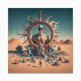 Digital Art Canvas Print