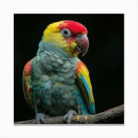 Colorful Parrot 31 Canvas Print