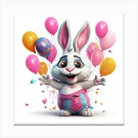 Easter Bunny Canvas Print