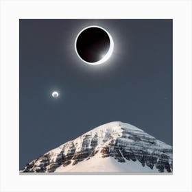 Eclipse Of The Sun Canvas Print