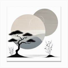 Asian Tree Canvas Print