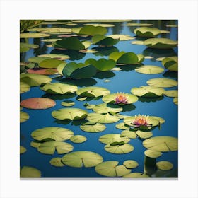 Water Lilies Canvas Print