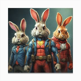 Bunny Rabbits Canvas Print