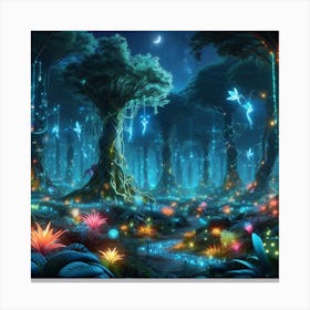 Fairy Forest 2 Canvas Print