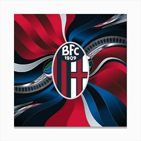 Bologna FC 1909 Logo Wall Art 6 Canvas Print