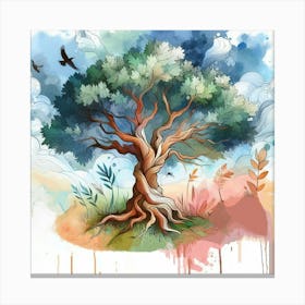 Tree Of Life 4 Canvas Print