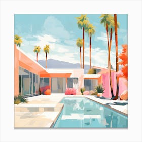 California House 1 Canvas Print