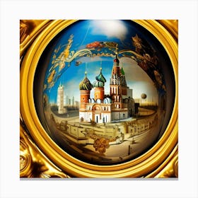 Russian Orthodox Church Canvas Print