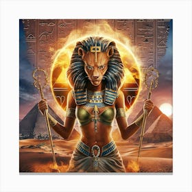 SEKHMET Canvas Print