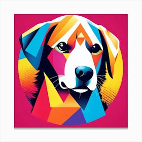 Dog Pop Art! Canvas Print