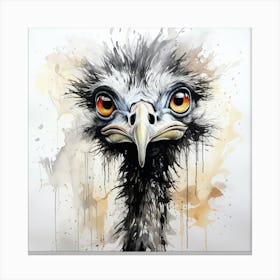 Ostrich 9 Canvas Print