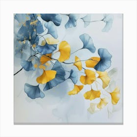 Ginkgo Leaves 20 Canvas Print