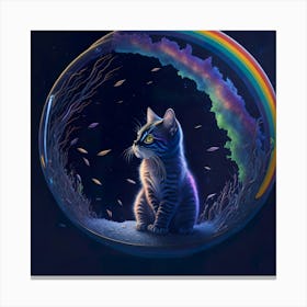 Cat Galaxy (57) Canvas Print