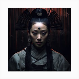 Chinese Woman Canvas Print