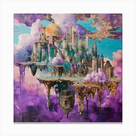 'Cityscape' 4 Canvas Print