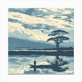 Kenyan Savannah Canvas Print