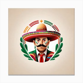 Mexican Man 8 Canvas Print
