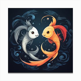 Koi Fish 6 Canvas Print