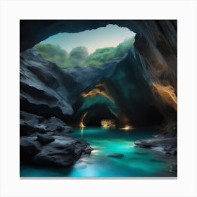 Cave Footage Canvas Print