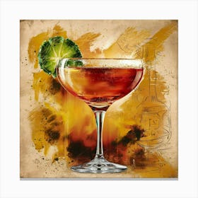 Cocktail 3 Canvas Print